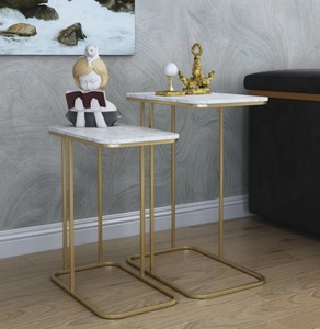 Table d'appoint en métal pour le salon Meilleures ventes Nouveau design Table d'appoint tendance Vente à chaud Nouveau design Table tendance - Product Image 3