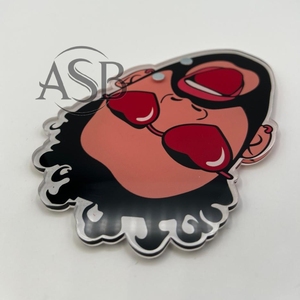 BAD BUNNY Lash Tile Carreaux de cils en acrylique personnalisés avec aimants pour pince à épiler Carreaux de palette de cils personnalisés au design durable en gros - Product Image 4