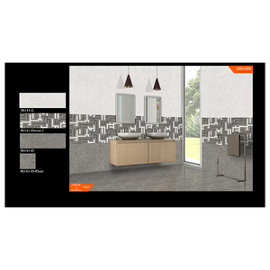 กระเบื้องเซรามิกเคลือบด้านกันลื่นสำหรับวิลล่าโบราณขนาด30X90ซม. - Product Image 2