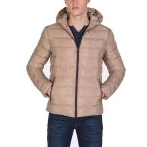 Veste en duvet de canard de haute qualité pour hommes conception personnalisée Streetwear épais à la mode fermeture à glissière grande taille manteaux d'hiver chauds - Product Image 6