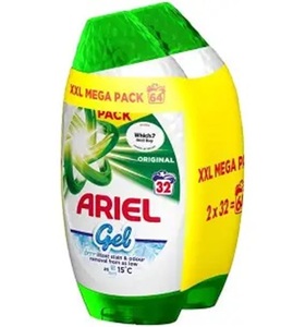 Ariel Original Gel Mega Pack 64W | Detergent - Product Image 1