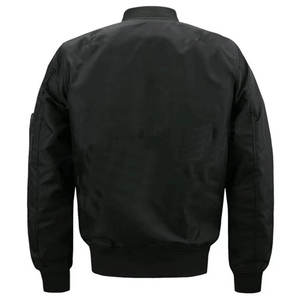 เสื้อแจ็คเก็ตบอมเบอร์ผู้ชายมีซิป ดีไซน์ทันสมัย กันน้ำ น้ำหนักเบา ซิปด้านหน้า ชายเสื้อแบบริบ แนวลำลอง แฟชั่นสไตล์คนเมือง - Product Image 2