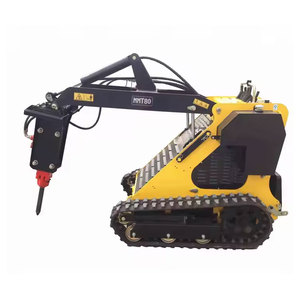 Minicargadora con capacidad de 950kg Mini motor diésel y cubo para construcción y agricultura Tipo de rueda Mejor precio - Product Image 4