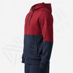 Conjunto Deportivo de Manga Larga con Cremallera Completa para Hombre, Estilo Deportivo, Calidad Atlética, para Gimnasio y Fitness, Color Personalizado - Product Image 3