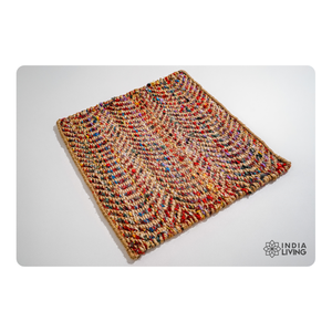Eco Friendly Handwoven Jute Rugs in Natural Multi Color for Living Area Bedroom or Office <b>Floor</b> Decor Bulk Wholesale Carpet - Product Image 4