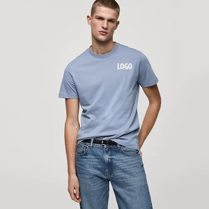 High Quality Solid Color Cotton Crew, Fitness Custom Printed Tshirt <b>Plain</b> Men's <b>T</b>-<b>shirts</b> Graphic <b>Oversized</b> Men <b>T</b> <b>Shirt</b> - Product Image 6