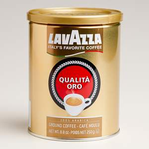 Café moulu moyen Lavazza Oro 250g, Arabica de qualité supérieure, qualité premium, approvisionnement en gros pour la vente au détail et la restauration - Product Image 1