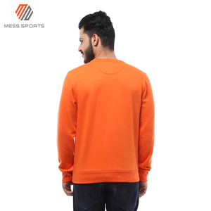 Latest Product 2024 MESS SPORTS Fashion Design Solid 100% Cotton Fleece <b>Pullover</b> Sweatshirt Custom Your Own Logo Special <b>for</b> <b>Men</b> - Product Image 2