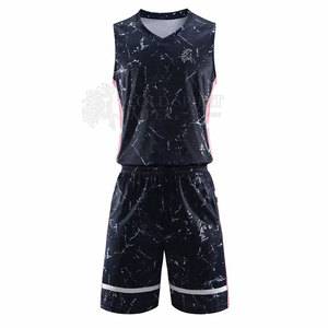 Uniformes de basket-ball personnalisés de haute qualité Maillot grande taille respirant avec un design unique Nouveau stock pour la saison estivale - Product Image 1