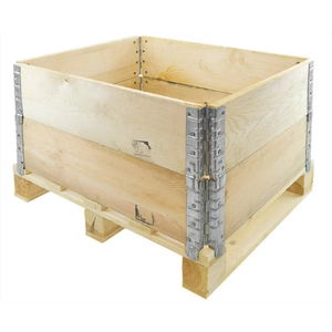 Contenedor Plegable de Madera Contrachapada con Bisagras Metálicas |   Caja de Embalaje Lista para Exportación - Product Image 3