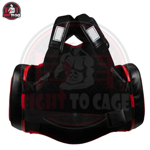 Protège-poitrine de boxe en PVC, réglable, protection corporelle, logo personnalisé, équipement d'entraînement de boxe, durable, haute qualité, MMA, kickboxing - Product Image 2