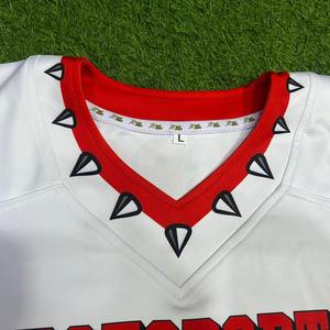 Maillot de football américain réversible de haute qualité brodé et sublimé uniformes de football américain respirant en gros - Product Image 3