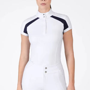 Chemise d'équitation pour femme de haute qualité, tissu doux, confort durable, coupe flexible et style d'équitation élégant. - Product Image 1