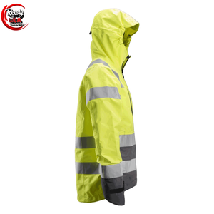 เสื้อสเวตเชิ้ตมีฮู้ดสำหรับผู้ชายสะท้อนแสงเพื่อความปลอดภัยทำให้เครื่องแบบชุดทำงานอุ่นขึ้นในการจราจร - Product Image 3