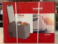 Indel B TB41 Glacière Électrique Portable 40 Litres avec Refroidissement USB, Coque en Plastique, Machine de Cuisine, Garantie 1 An, Utilisation Voiture et Hôtel