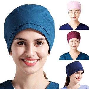 Gorros Quirúrgicos de Algodón Tejido Transpirable y Ecológico, Gorros de Trabajo para Salones de Belleza, Hospitales Veterinarios, Dentistas y Enfermeras, Diseños Personalizados - Product Image 2
