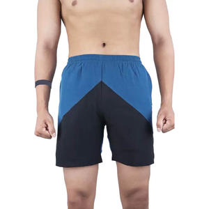 Short de gymnastique en maille de coton de haute qualité pour hommes élégant motif solide décoration mi-taille respirant Offre Spéciale taille élastique élégant - Product Image 6
