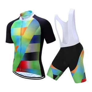 Maillot de cyclisme personnalisé en gros, impression par sublimation, léger, respirant, séchage rapide, uniforme de cyclisme pour hommes - Product Image 3