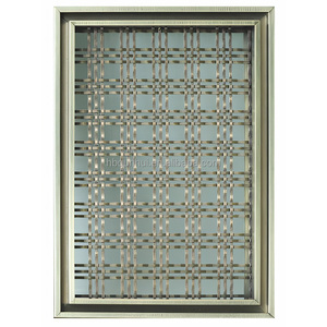 <span class=keywords><strong>Antique</strong></span> Bronze Cho Cũ Xây Dựng Trang Trí Dệt Dây Lưới Leed Không Gian Phân Vùng Nghệ Thuật Cài Đặt Lưới - Product Image 2