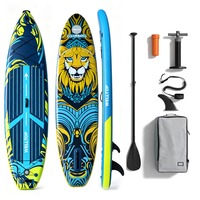 Planche de paddle gonflable tout usage OEM Shandong 335*84*15CM en EVA/PVC écologique pour Stand Up Paddle