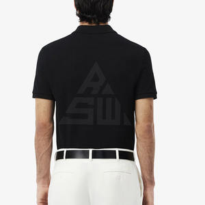 Chemise en maille unie de luxe pour homme, douce, extensible, respirante, à séchage rapide, pour toutes les saisons - Product Image 3