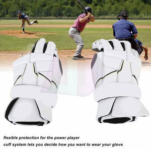 ถุงมือลาครอสหนังคุณภาพสูง ทนทาน สำหรับฝึกซ้อมทีม น้ำหนักเบา พร้อมสายรัดข้อมือปรับได้ ให้ความสบายยาวนาน - Product Image 3