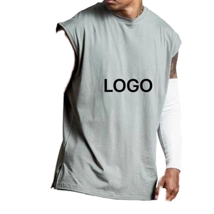 Camiseta Deportiva Casual para Hombre, Nueva, al por Mayor, de Secado Rápido, Antibolitas, Spandex/Algodón, Alta Calidad, para Entrenamiento en Gimnasio, Gran Venta - Product Image 1