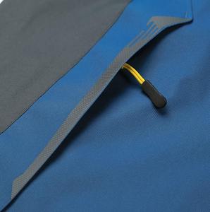 Veste de ski personnalisée pour hommes grande taille Isolation de haute qualité Tissu respirant Zip Up Veste coupe-vent et imperméable pour hommes - Product Image 3