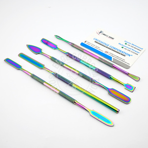 High Quality Wax Carving Tools <b>Set</b> 5 Pcs Rainbow-color Double Ended Wax Clay <b>Pottery</b> Sculpting Carving Tool <b>Set</b> Stainless Steel - Product Image 6
