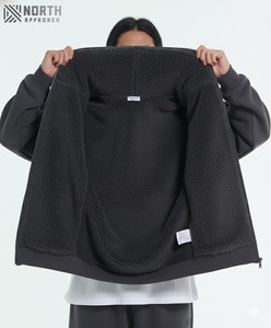 Streetwear d'hiver lourd personnalisé sweat à capuche double couche 400 Gsm Boxy coton polaire sweats à capuche pour hommes sweats à capuche réversibles Hombre - Product Image 6