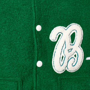 Chaqueta de bombardero de estilo universitario de lana Vintage XL para hombre, calidad Premium, cómoda, ligera, patrón de moda de invierno, acabado de lona - Product Image 5