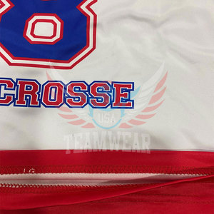 Maillots de lacrosse personnalisés pour hommes et unisexes, imprimés, en mesh, réversibles, vente en gros - Product Image 2
