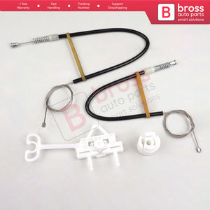 BWR5284 Juego de reparación de regulador de ventana manual Puerta trasera derecha para 323 110 2007-2018 51789673 Bross Auto Parts Hecho en Turquía - Product Image 5