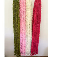 Tissu jasmin guirlande florale chaîne Punjabi indien mariage décor événement Shaadi bébé douche nuptiale douche Diwali décoration de la maison