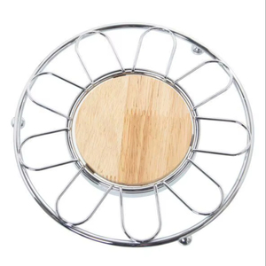 Trípode Decorativo de Acero Inoxidable para Protección de Mesa de Servicio, Mejora la Experiencia y Seguridad en la Mesa - Product Image 1