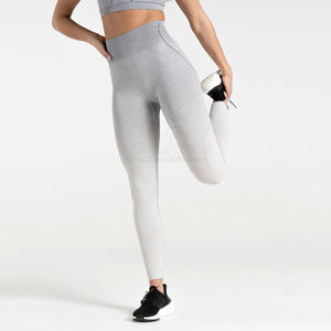 Leggings de sport respirants à taille haute pour femmes - Vêtements de sport sans couture pour le yoga et l'entraînement - Product Image 1
