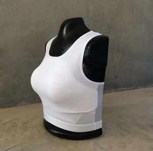 Femmes CHEST GUARD Karaté Taekwondo MMA Arts Martiaux Escrime Boxe Hockey Soutien-gorge OEM Personnalisé Ladies Chest Guard Protector Sports Bra - Product Image 2