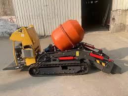 Motoraangedreven Cementmixer Met Pomp En Motorkerncomponenten