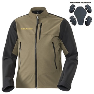 Veste Softshell Professionnelle pour Motocyclistes, Coupe-Vent et Imperméable - Product Image 1