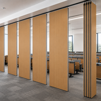 Cloison pliante réglable sur rail de plafond pour gymnase scolaire |   Salles d'apprentissage, salles de séminaire, espaces modulaires écologiques