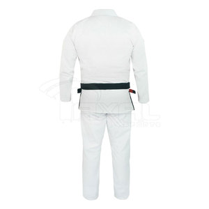 ชุด BJJ GI ชุด MMA ชุด BJJ GI ชุดกิโมโนสีทึบวัสดุทนทาน - Product Image 5