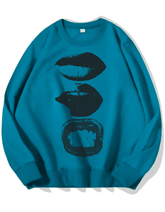 Wholesale <b>Men</b> Sweatshirt Oversized Crewneck <b>Pullover</b> Heavyweight Cotton Fleece Streetwear Custom Logo Winter Sportswear Supplier - Product Image 3