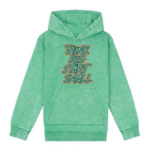 Sweat-shirts à capuche personnalisés en denim délavé pour adultes, tendance de la mode, vêtements de rue tendance, sweat-shirts pour hommes adultes - Product Image 4