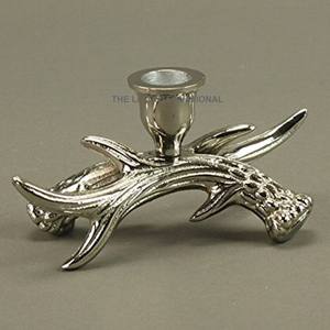 Bougeoir en bois de cerf à la dernière mode Bougeoir en métal décoratif dans le dernier style Design tendance en bois de cerf - Product Image 2