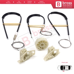 ชุดซ่อมมอเตอร์กระจกหน้าต่าง BWR250 ด้านหน้าซ้าย สำหรับรถยนต์ Megane MK2 ปี 2002-2008 แบบ 4/5 ประตู รุ่น 8200325136 - Product Image 3