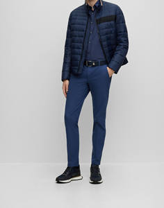 Veste d'hiver en duvet surdimensionnée pour homme, sur mesure par le fabricant, vêtements d'extérieur, veste matelassée en coton unie sur mesure, veste d'homme - Product Image 2