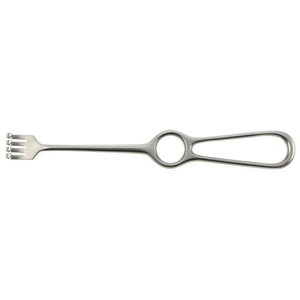 Retractor de rastrillo Volkman, puntas afiladas, hoja de acero inoxidable, instrumento quirúrgico de mano de 21cm, Retractor de rastrillo Volkman de alta calidad - Product Image 1