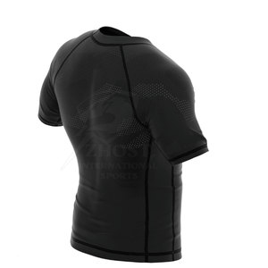 Chemises de sport MMA élastiques de qualité supérieure pour hommes, pour la musculation et les entraînements en salle de sport, coupe confortable, sans manches. - Product Image 3