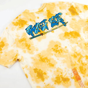 Últimas camisetas cómodas de estilo Streetwear con efecto tie-dye estilo gráfico de gran tamaño para hombres - Product Image 5