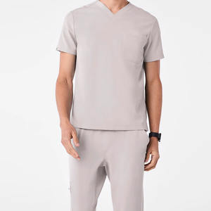Batas de Enfermería de hospital para hombres de calidad superior, poliéster de punto fácil de usar en todos los colores y tamaños disponibles para venta al por mayor - Product Image 1